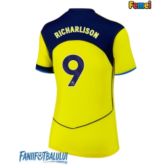 Tottenham Hotspur Richarlison #9 Tricou Fotbal Replică 2025-26 Femei Treilea